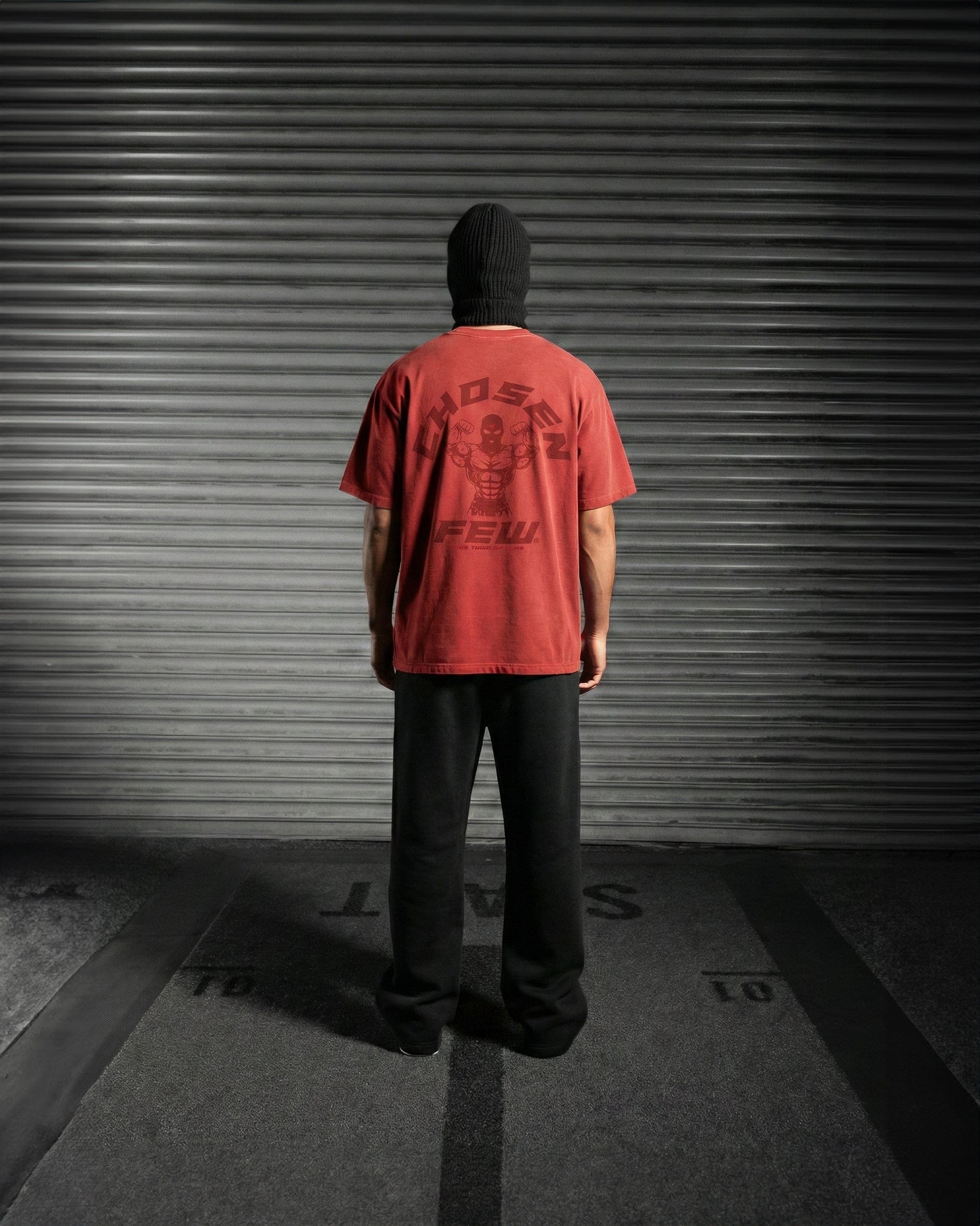 G Gym - Vintage Tee - Tonal Red