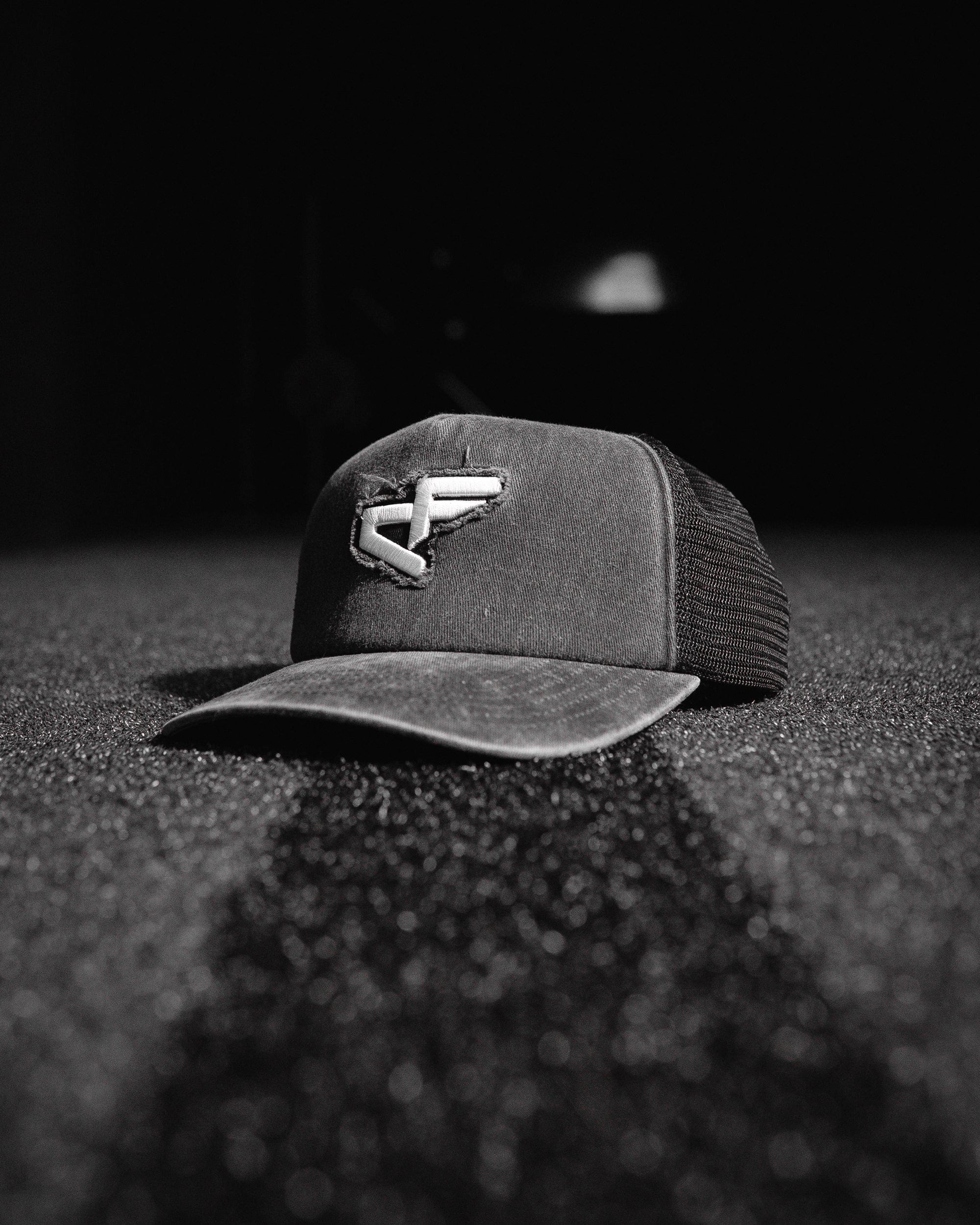 Logo Trucker Cap - Vintage Black