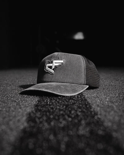 Logo Trucker Cap - Vintage Black