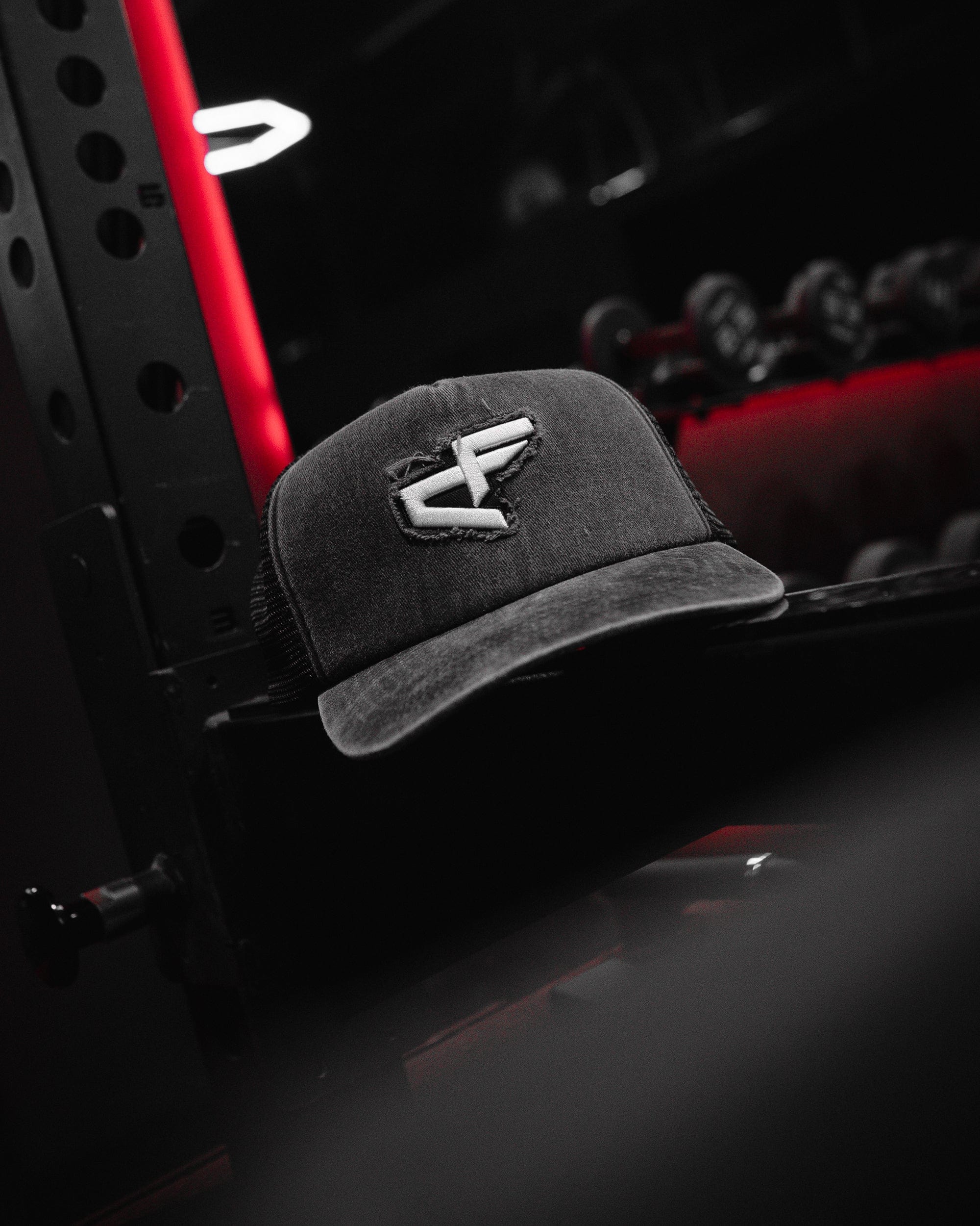 Logo Trucker Cap - Vintage Black