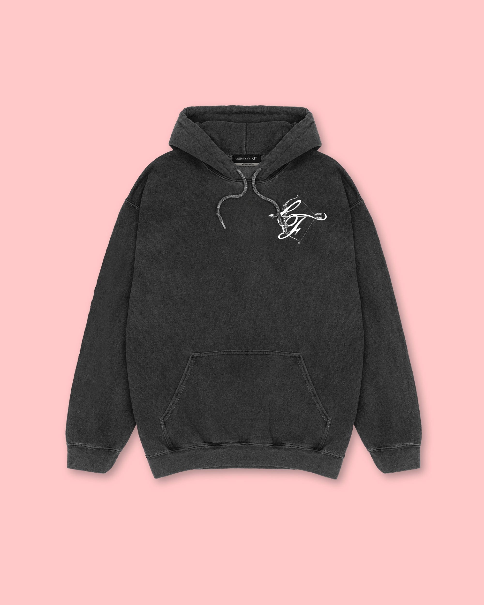 Valentines Edition - Vintage Hoodie - Black