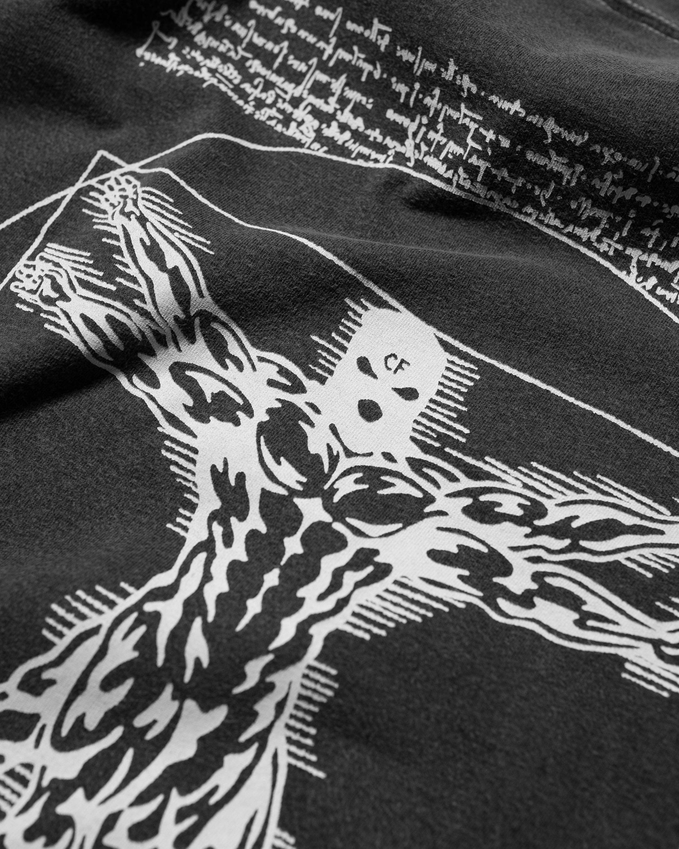 Vitruvian Mass - Vintage Tee - Black & White