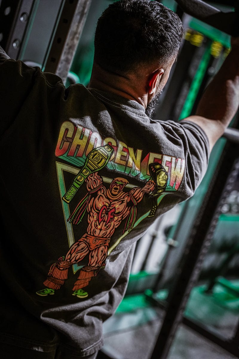 Warrior Vintage Tee - Black-thumbmail-5