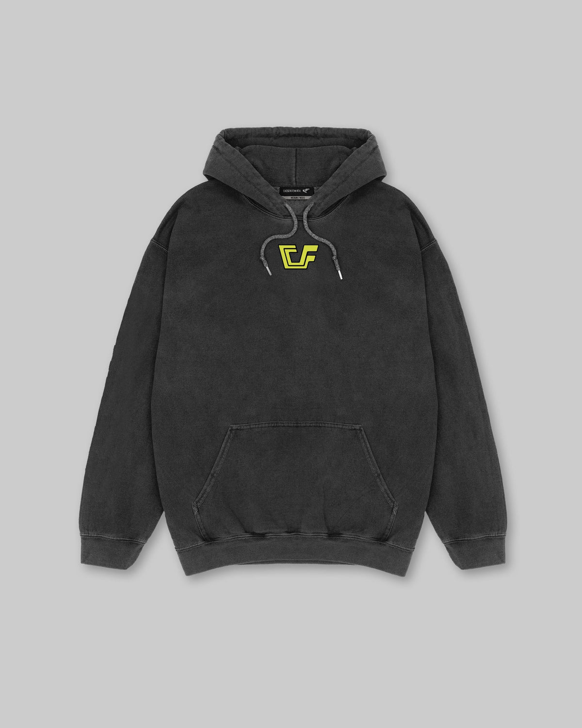 Warrior - Vintage Hoodie - Black-thumbmail-2