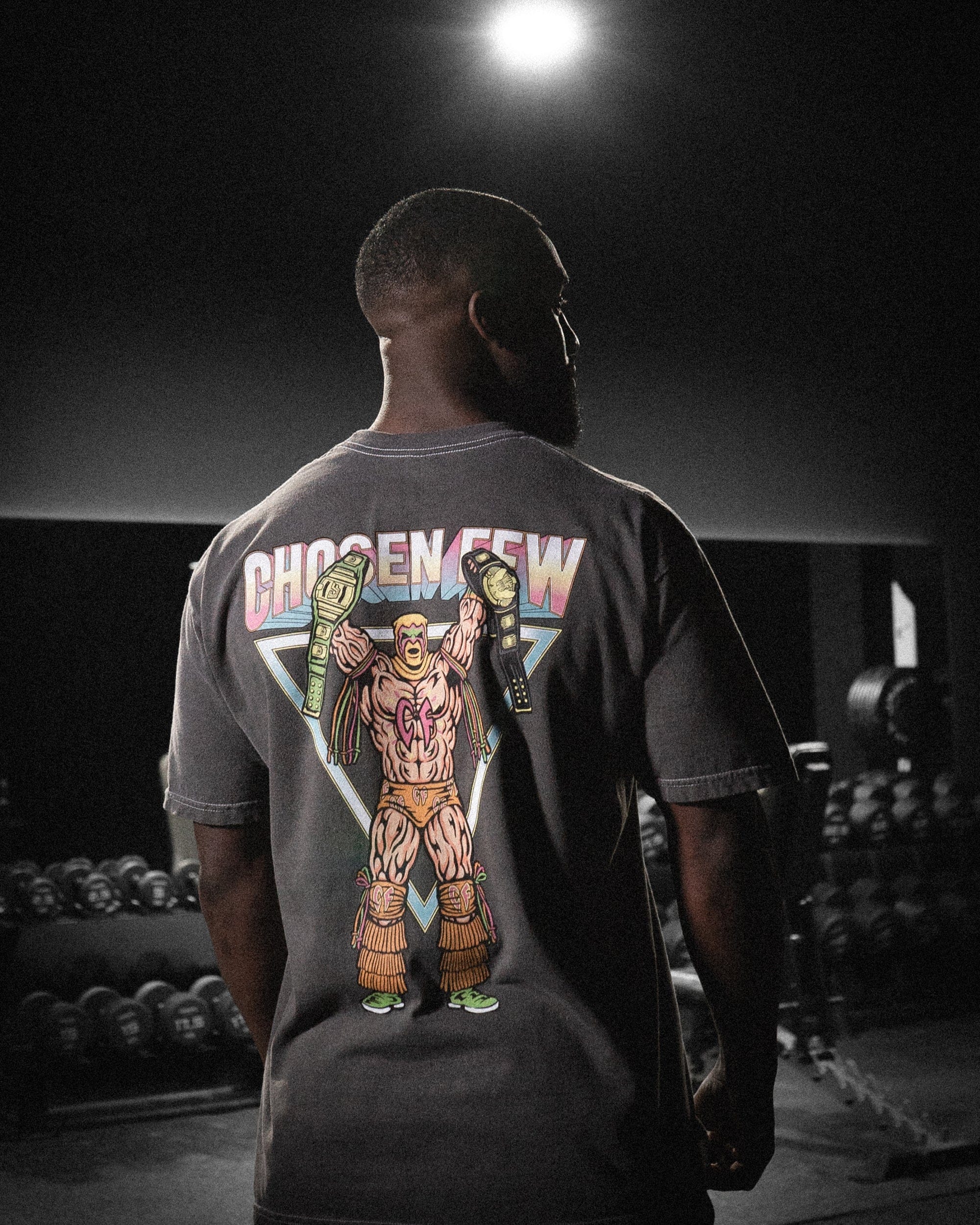 Warrior Vintage Tee - Black-thumbmail-6