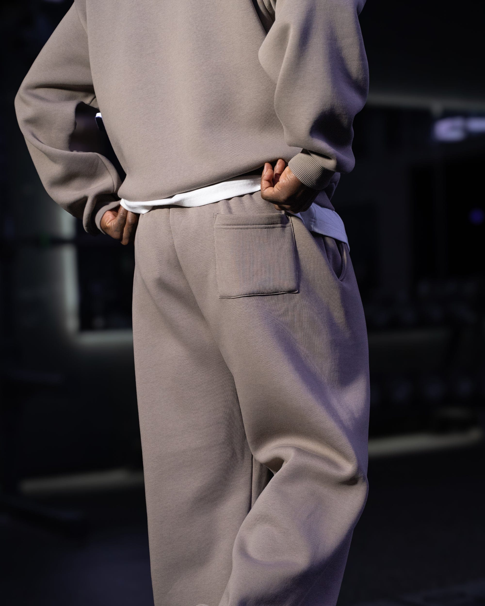 Daily Logo Wide Jogger - Desert Sand-thumbmail-4