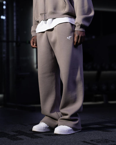 Daily Logo Wide Jogger - Desert Sand