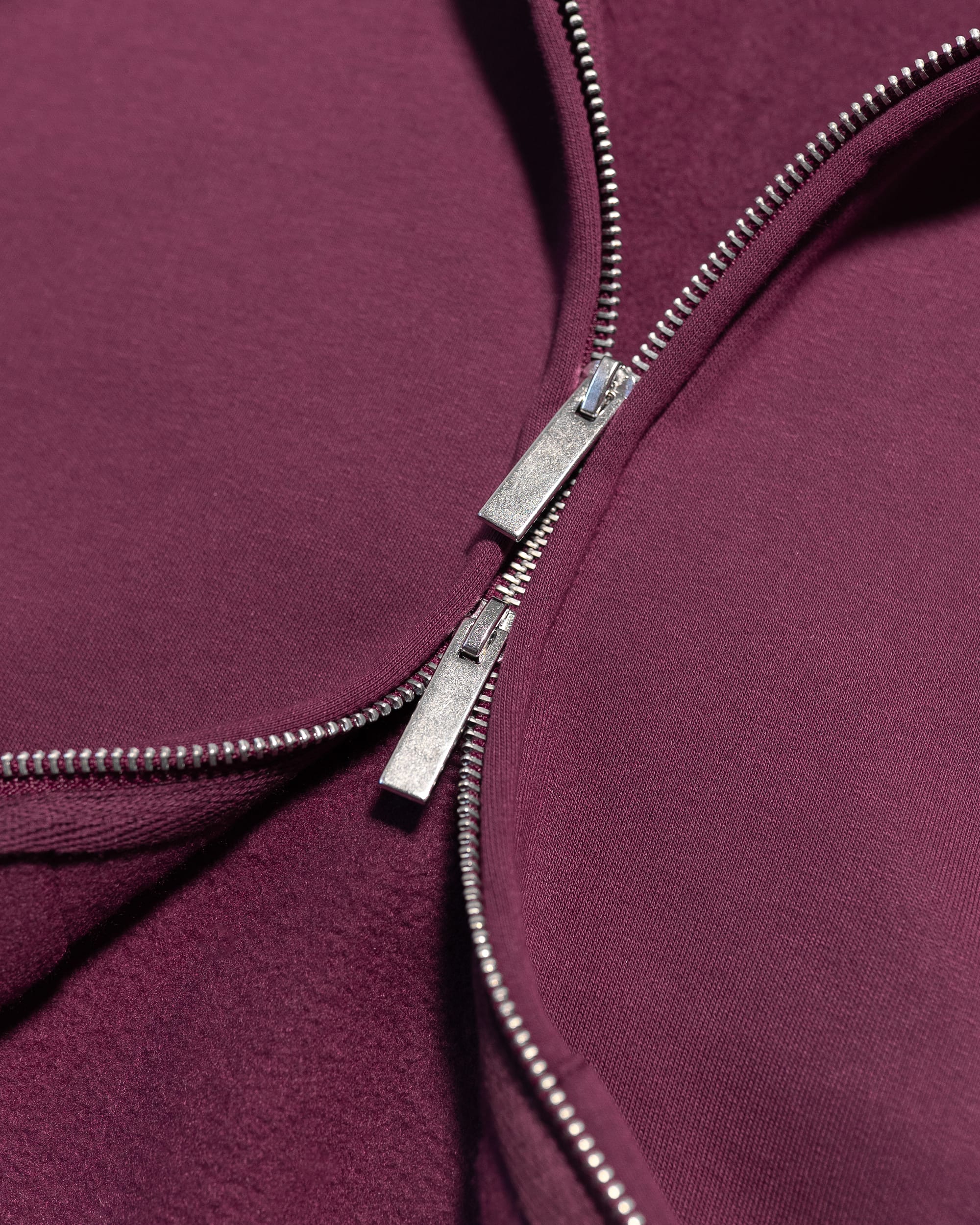 Daily Logo Zip Hoodie - Fig-thumbmail-6