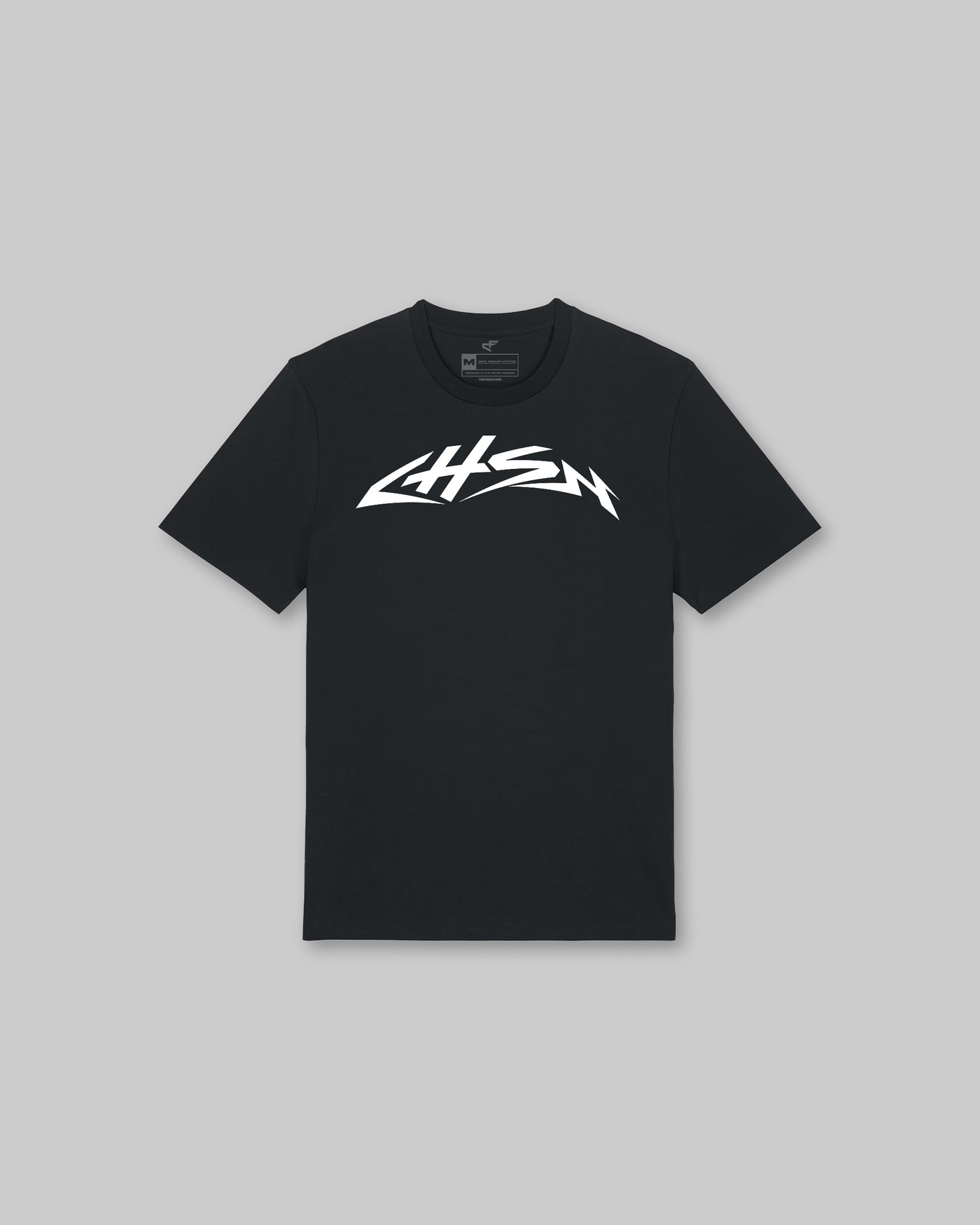 Iron Thunder Fitted Tee - Black & White