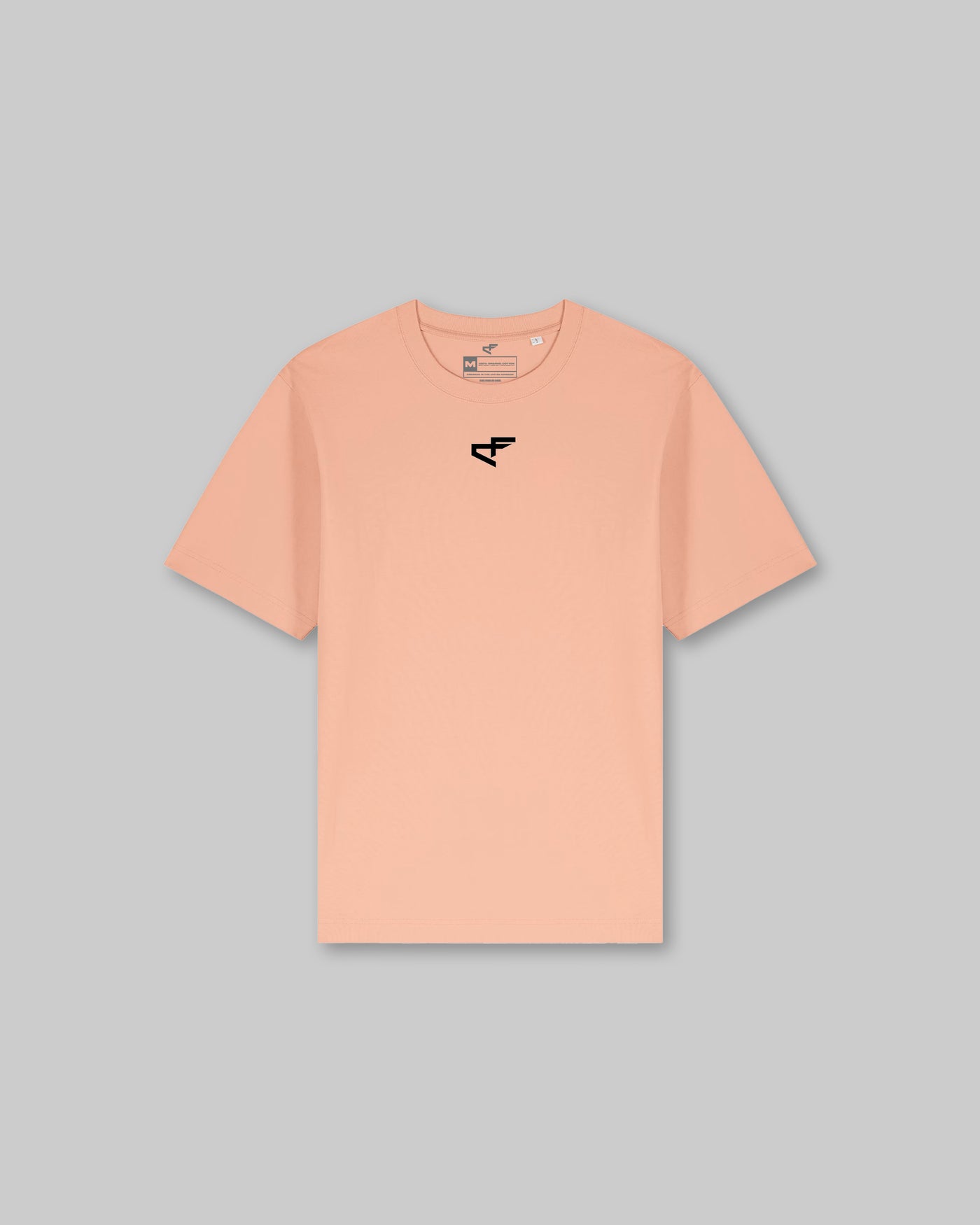 G Gym Heavy Tee - Peach Fuzz & Black