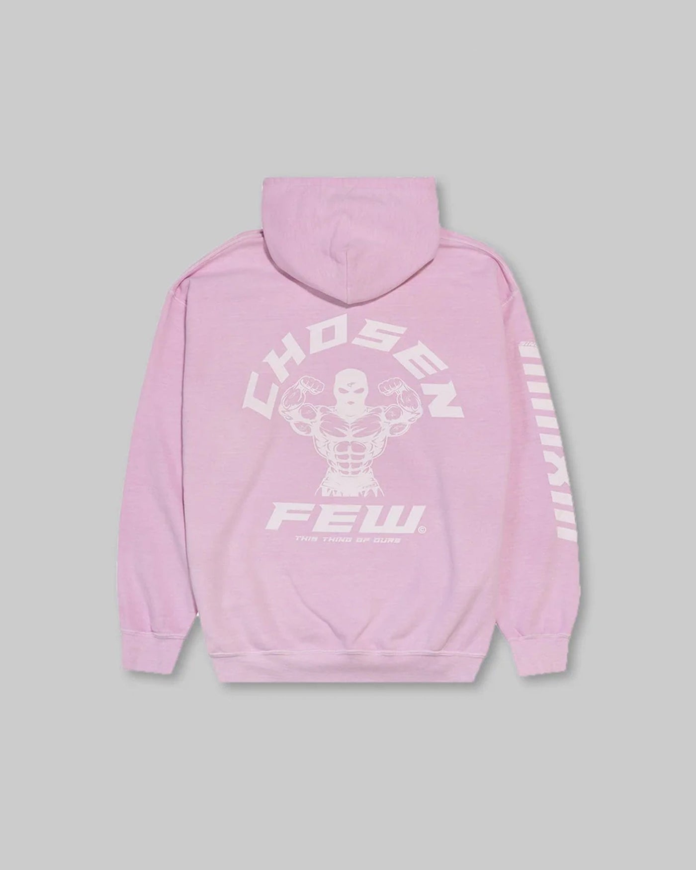 G Gym Series Hoodie - Vintage Pink & White