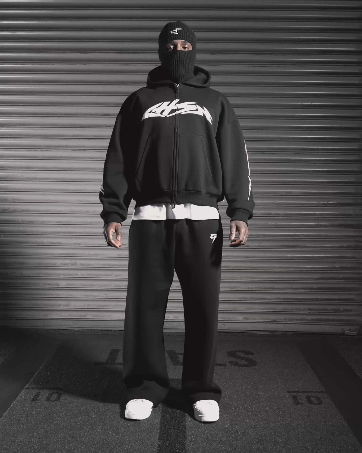 Iron Thunder Zip Hoodie - Obsidian Black-thumbmail-12