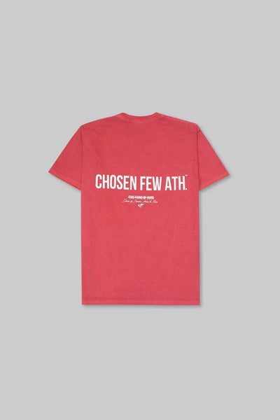 Signature Tee Retro Magenta & White