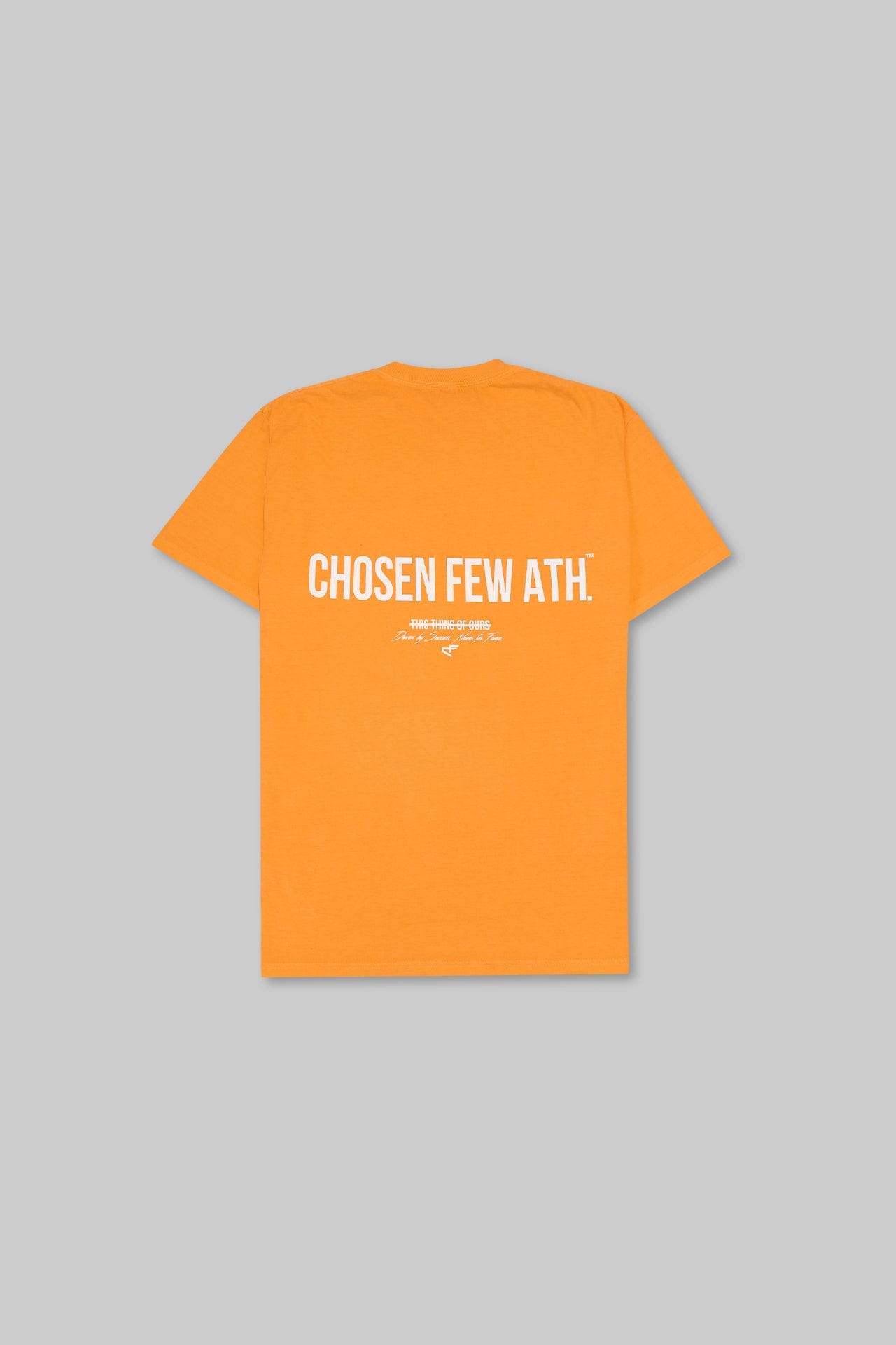 Signature Tee Retro Mango & White