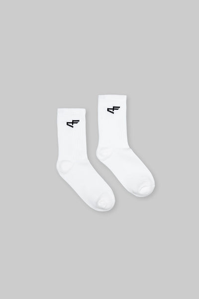 Logo Sock - White & Black